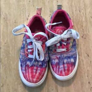 Tie dye sneakers